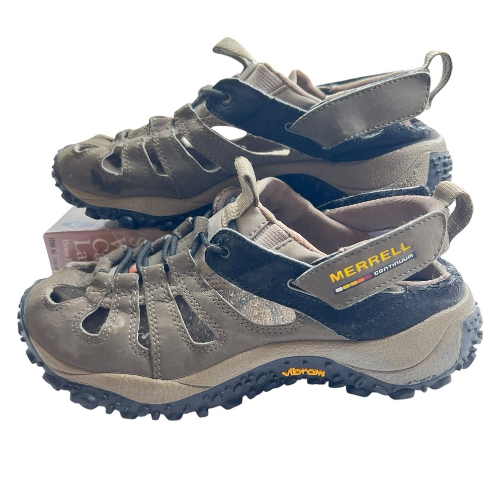 MERRELL Continuum Vibram Youth Junior Hiking Outdoor Sandal Water Shoe Size 2